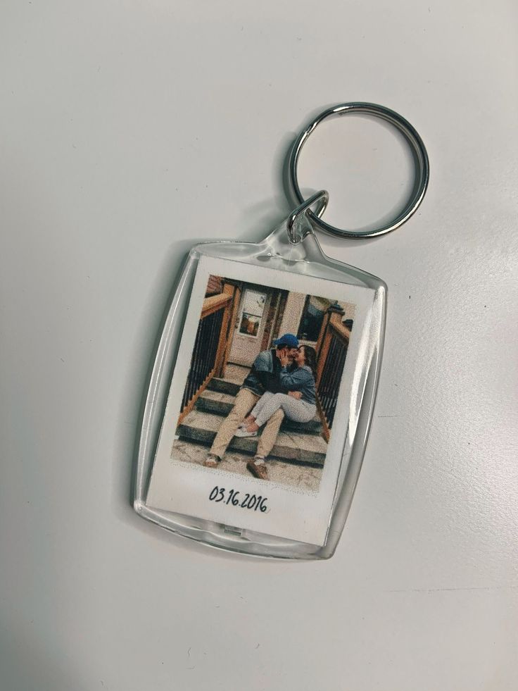 Porte-clés Photo Personnalisé