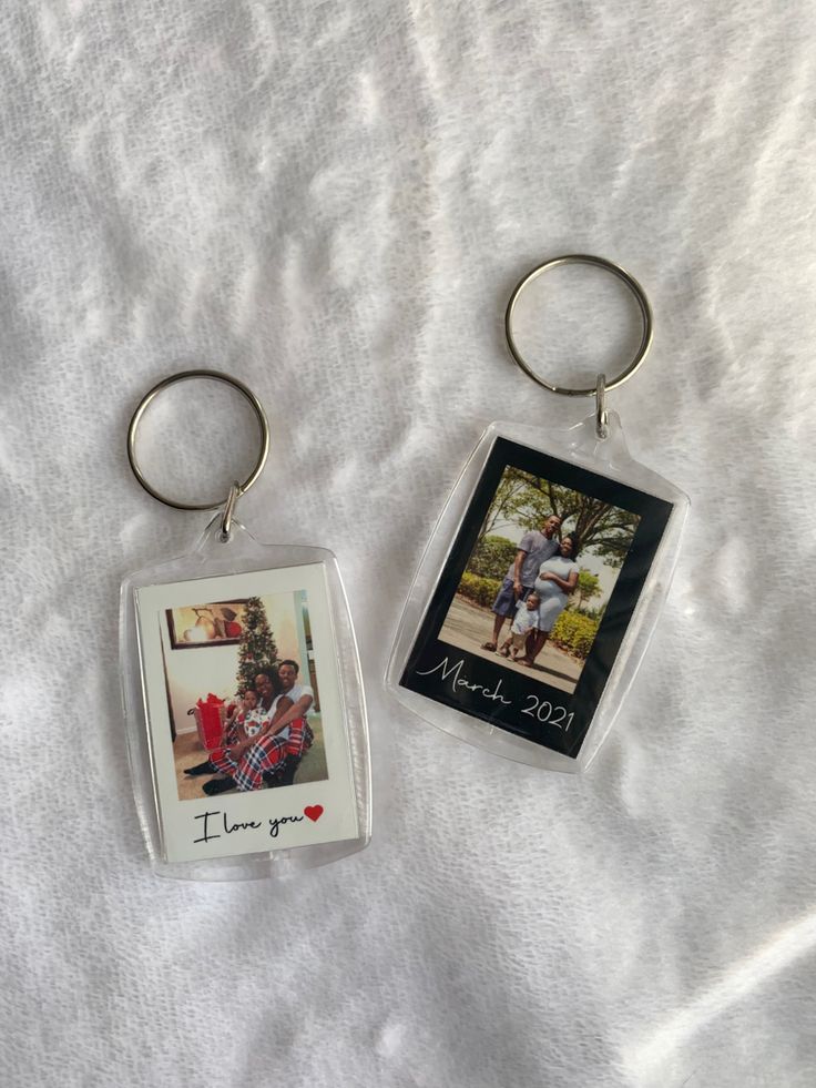Porte-clés Photo Personnalisé